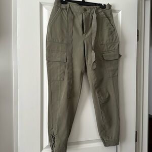 WHBM olive green size 4 jogger pant